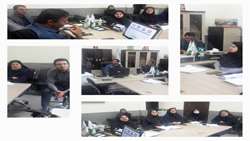 هم اکنون جلسه نرم افزار دارو در دفتر خانم دکترحسنی پور درحال برگزاری می باشد.