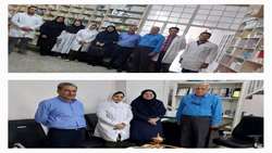 *بازدید سرزده معاون غذا و دارو از داروخانه هلال احمر * 