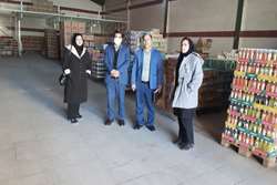 پایش انبارهای نگهداری مواد غذایی توسط معاونت غذا و دارو دانشگاه علوم پزشکی رفسنجان