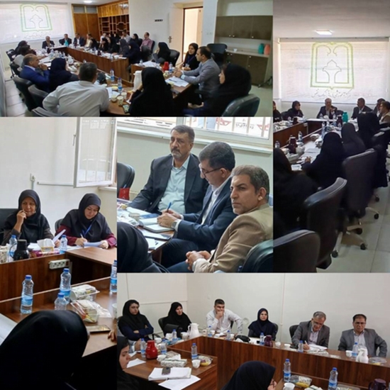 جلسه پایش مرکز آموزشی درمانی نیک نفس 